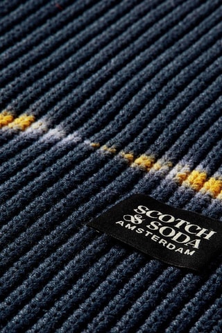 Écharpe tie and dye - Azul-marinho