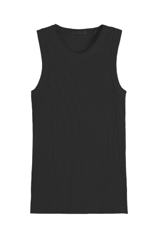 Camisola de alças - Preto