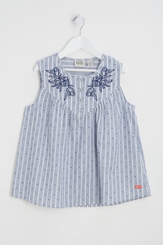 Camisola de alças - Azul