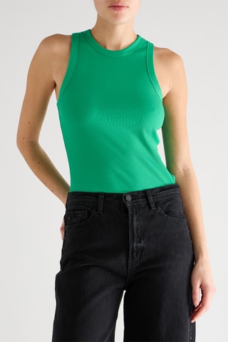 Camisola de alças - Verde