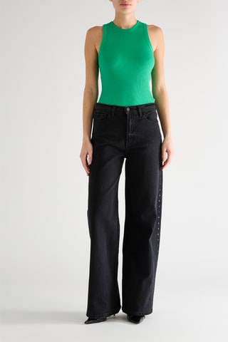 Camisola de alças - Verde