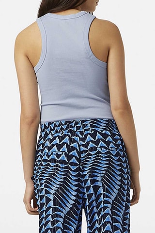 Camisola de alças - Azul-claro