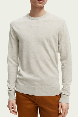 Camisola em lã merino - Branco