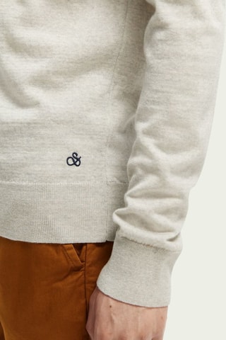 Camisola em lã merino - Branco