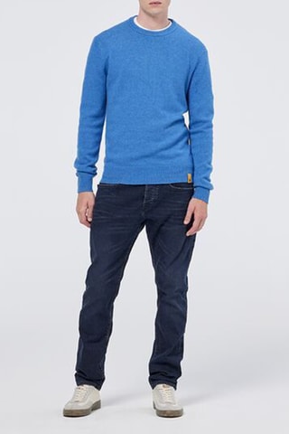 Camisola regular - Azul