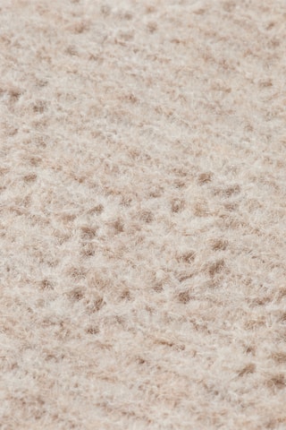 Camisola relaxed em lã e alpaca - Bege