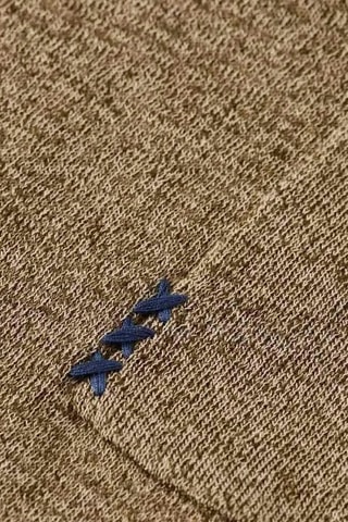 Camisola em linho - Castanho