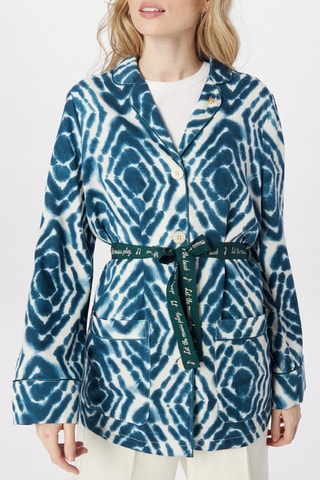 Quimono - Azul-escuro