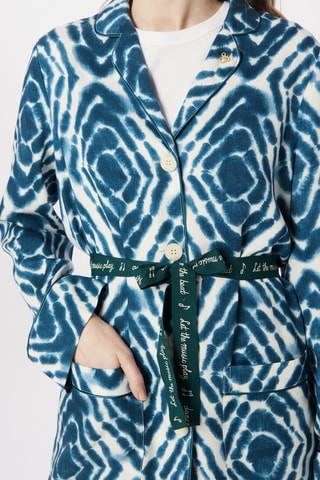 Quimono - Azul-escuro