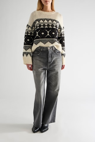 Casaco de malha - Cru