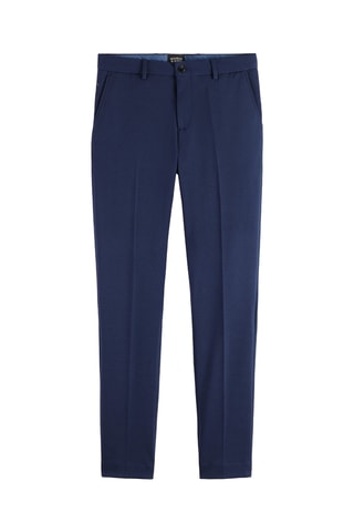 Calças chino slim - Azul-marinho