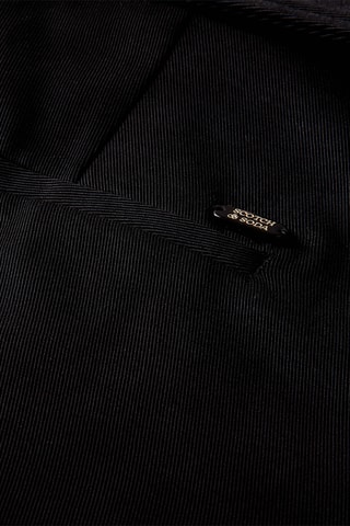 Calças de cintura alta - Preto