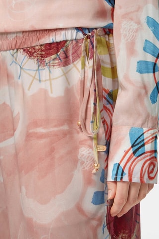 Calças wide legs - Rosa