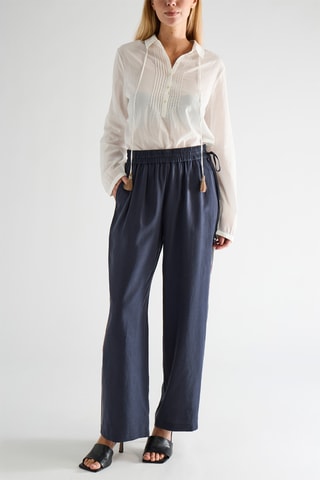 Calças - Azul-marinho