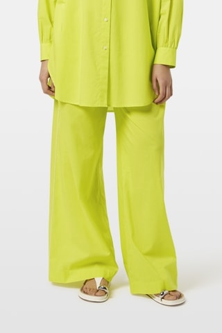 Calças wide legs - Verde