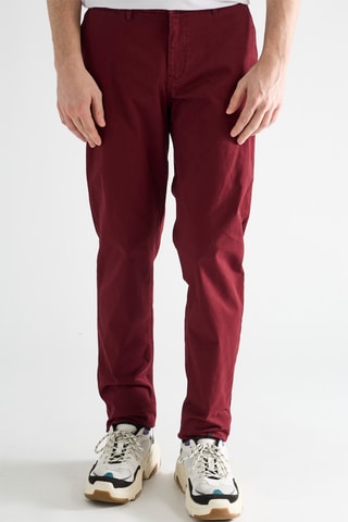 Calças chino - Bordô