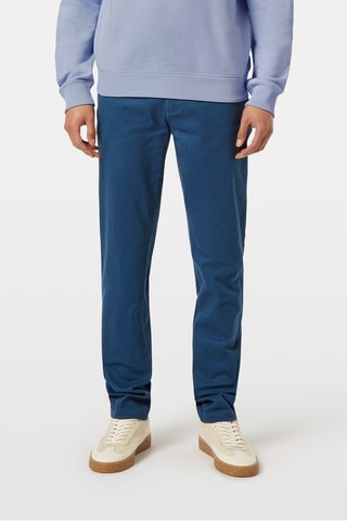 Calças chino slim - Azul
