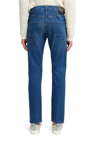 Calças de ganga regular - Azul