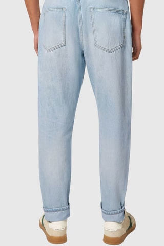 Calças de ganga loose - Azul