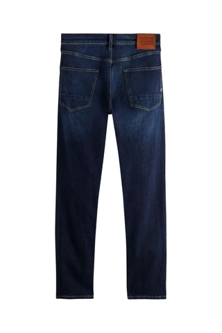 Calças de ganga slim - Azul-escuro