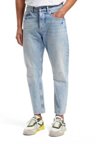 Calças de ganga loose - Azul-claro