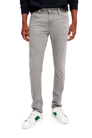 Calças de ganga skinny Cinzento