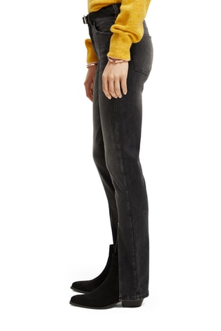 Calças de ganga - Cinzento-escuro