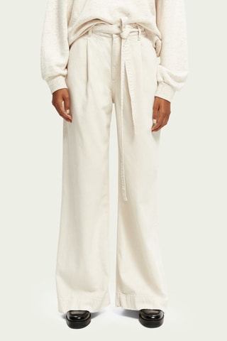 Jean wide legs - Beige