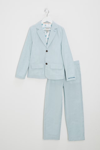 Casaco de fato - Azul-claro