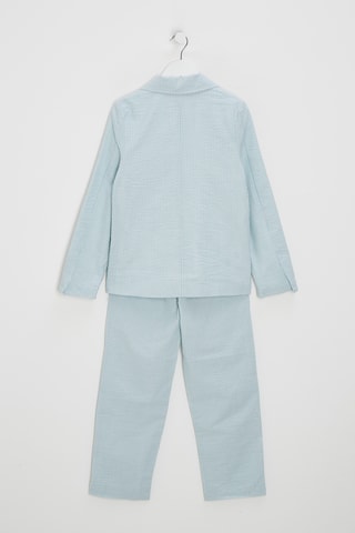 Casaco de fato - Azul-claro