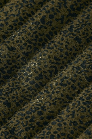 Casaco reversível em algodão biológico - Verde e rosa