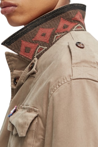 Casaco em lã - Bege