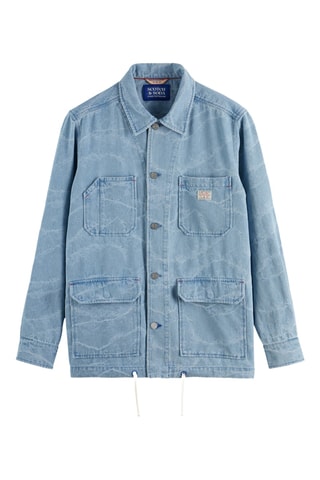 Casaco relaxed - Azul-claro