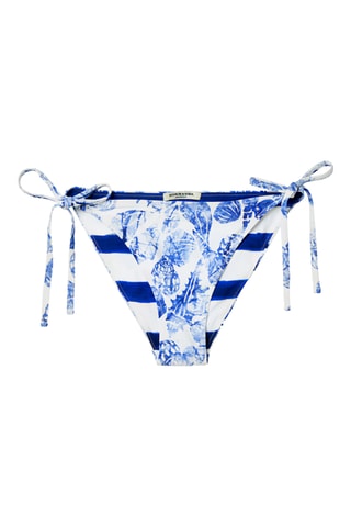 Parte de baixo do biquíni reversível - Branco 