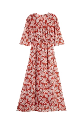 Vestido traçado - Vermelho