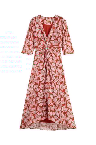 Vestido traçado - Vermelho