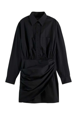 Vestido-camisa - Preto