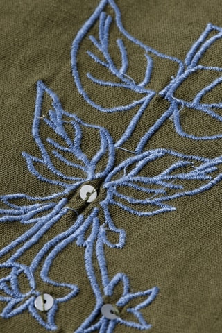 Vestido midi - Caqui