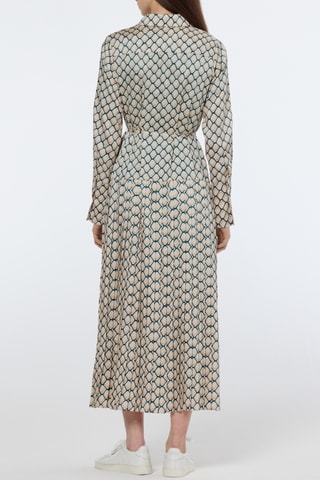 Vestido-camisa - Bege