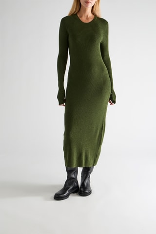 Vestido-camisola - Verde