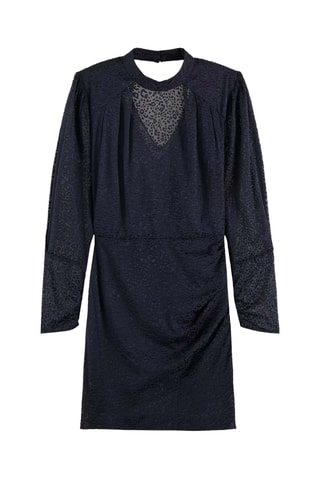 Vestido justo - Preto