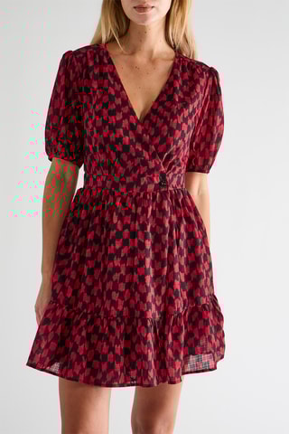 Vestido estilo patinadora - Preto