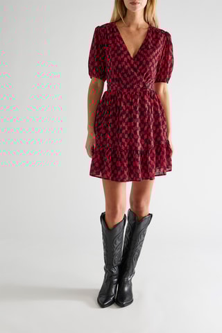 Vestido estilo patinadora - Preto