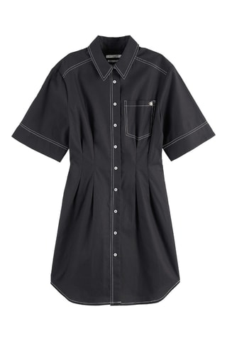 Vestido-camisa - Preto