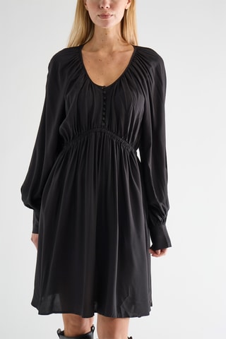 Vestido estilo patinadora - Preto