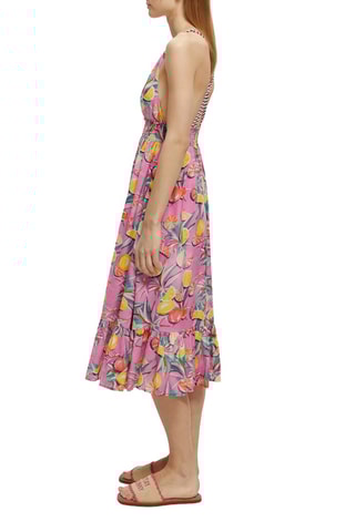 Vestido comprido Fúcsia