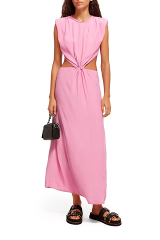 Vestido comprido Malva