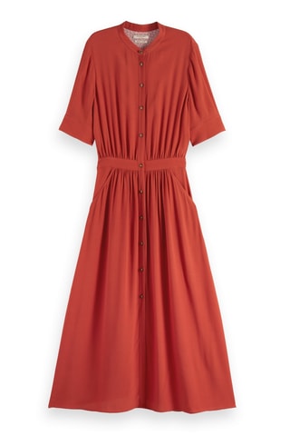 Vestido midi - Vermelho