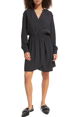 Vestido estilo patinadora - Preto