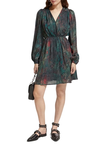 Vestido estilo patinadora - Verde